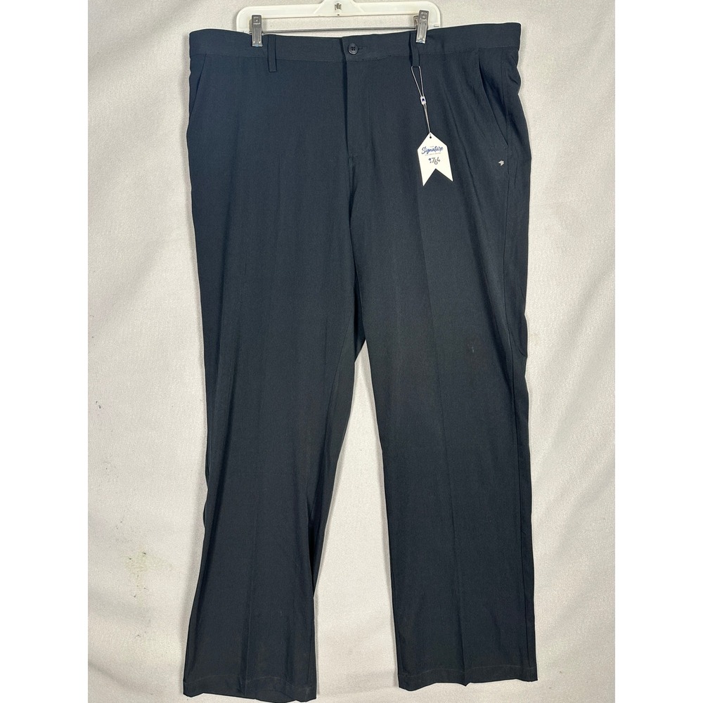 NEW 1764 Golf Pants Mens 44x32 Signature Birdie Pant Black Performance Chinos